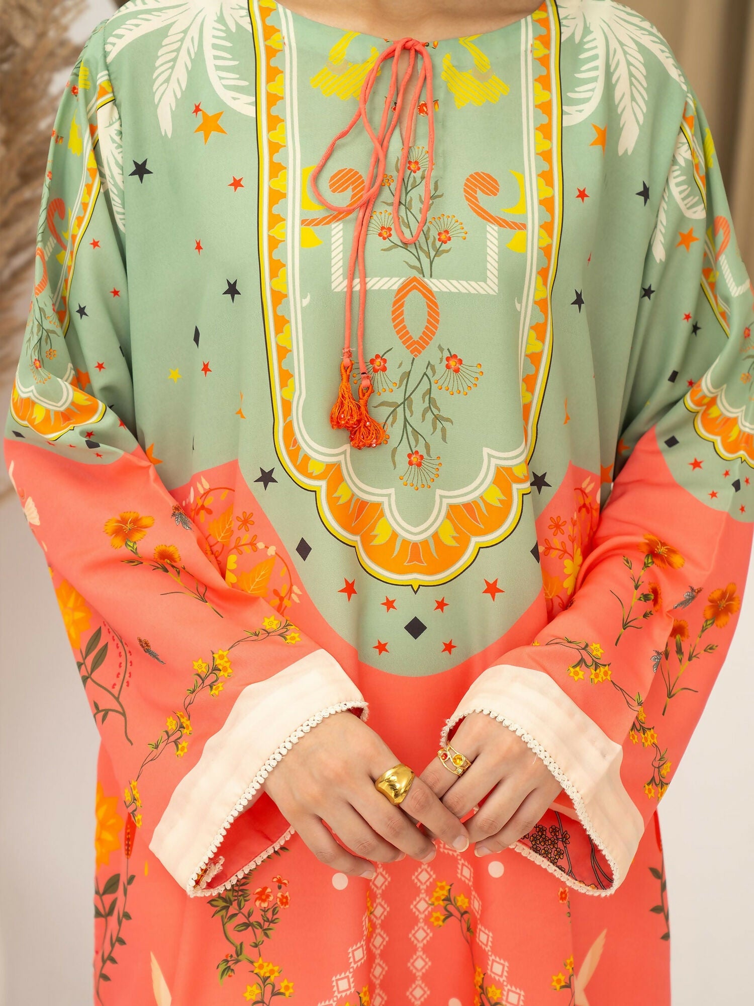 Panache Apparel Florise Lawn Printed Shirt-Xenya