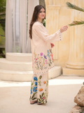 MH Cloth House Poly Lawn Printed Co-Ord Set-Nargis