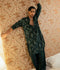 Hussain Rehar Basic Not Basic V Raw Silk Printed Stitched 2-Piece Suit-Fjord