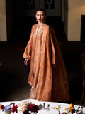 Hussain Rehar Pret SS'25 Raw Silk Embellished Stitched 3-Piece Suit-Dijan