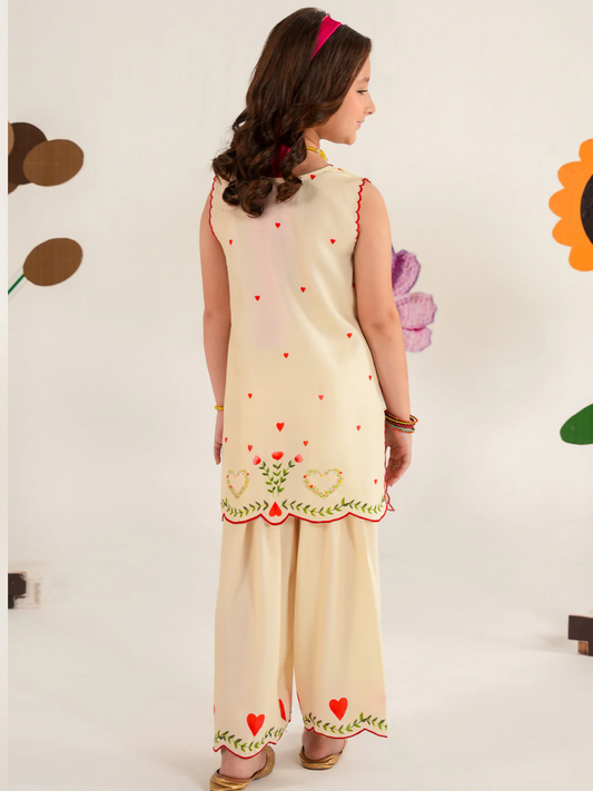 Panache Apparel Bloomie Silk Lawn Printed Stitched Suit-Zibelle