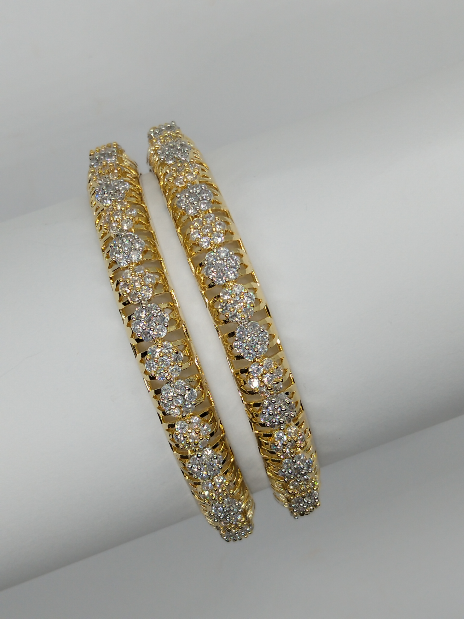 H&A Jewellery One Carat Silver Rhodium Plated Karay