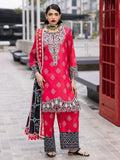 Mahnur Broadway Luxury Lawn Embroidered Unstitched 3-Piece Suit-Azelea