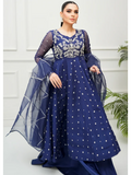 Allure By IH Lehr Chiffon Embroidered Lehenga-Sundae