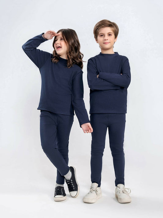 Navy Velvour Inner Tracksuits-VIS04