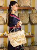 Mahnur Kaia Slub Linen Embroidered Unstitched 3-Piece Suit-K- 06