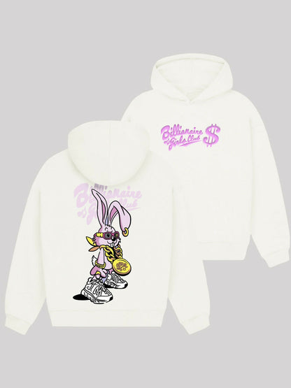 Jupiter Oversized Billionaire Club Printed Hoodie-14889