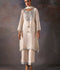 Allure By IH Be-My-Guest Thai Silk Embroidered Stitched 3-Piece Suit-Silence