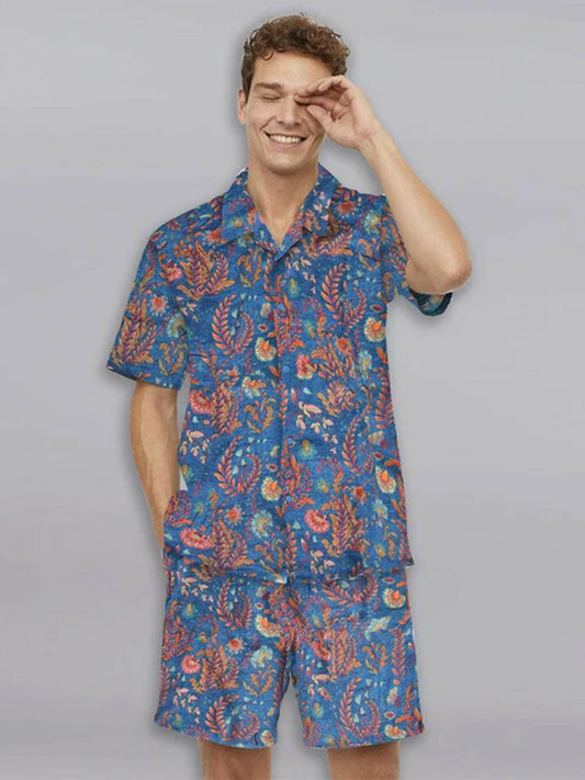 Jupiter Printed Twin Set-13715