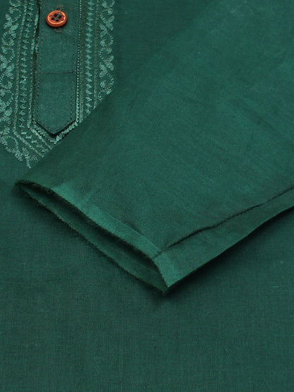 Velvour Boys Cotton Embroidered Stitched Kurta Pajama-VK05