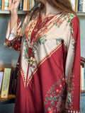 Sehrish Kanwal K-Ord Crepe Printed Co-Ord Set-Rossa