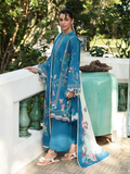Qalamkar Qprints Lawn'26 Embroidered Unstitched 3-Piece Suit-AX-05-(B)-Caire