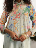 Binilyas Silk Digital Printed Co-Ord Set-30089