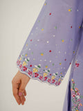 Kachy Dhaagy Lawn Embroidered Stitched 3-Piece Suit-Eilara