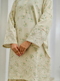 MAK Fashion Lawn Embroidered Stitched 3-Piece Suit-Pistachio Dust