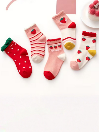 Mum n Bub Printed Crew Socks