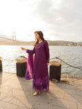 Farooq Hameed Studio EiD Collection'26 Pure Silk Embroidered Stitched 3-Piece Suit-Gulraiz