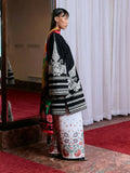 Jugnu by Hussain Rehar Summer Pret'25 Edit III Cotton Embroidered 3-Piece Suit-Liraz