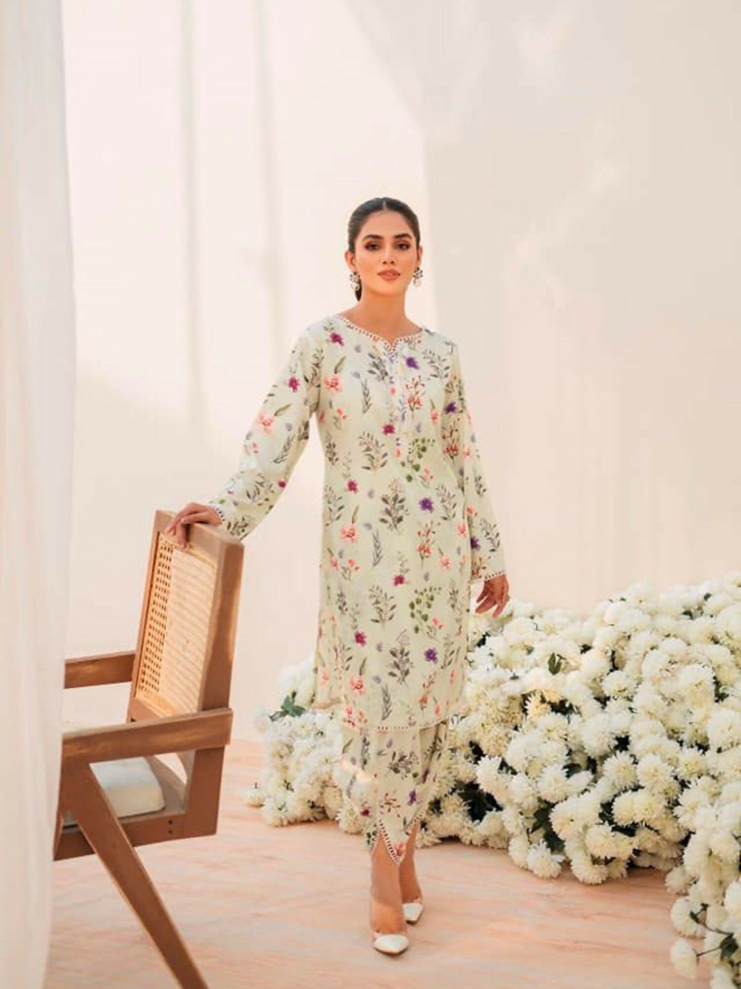 Panache Apparel winter Grip Printed Stitched 2-Piece Suit-Glow