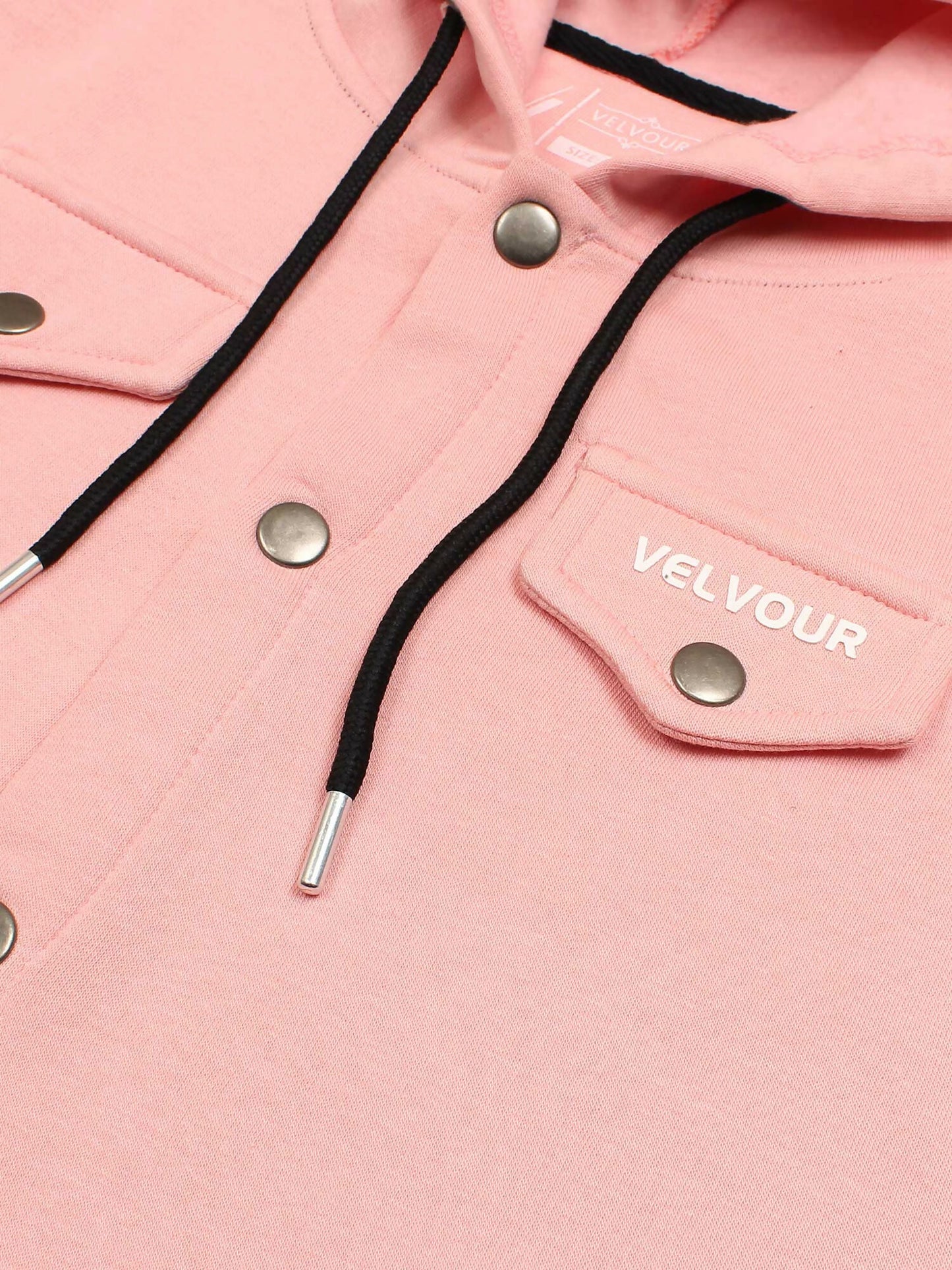 Velvour Fleece Hooded Tracksuit-VWT39-B