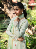 Qalamkar Qprints Lawn'26 Embroidered Unstitched 3-Piece Suit-AX-01-(A)-Neve