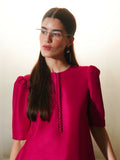 Hussain Rehar Pay Day Vol IV Raw Silk Stitched 2-Piece Suit-Celestia
