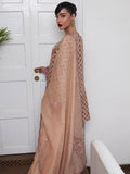 Hussain Rehar Pret SS'25 Raw Silk Embroidered Stitched 3-Piece Suit-Fran