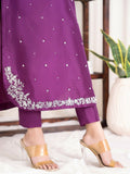 Allure By IH Luxury Pret Raw Silk Embellished Stitched 3-Piece Suit-Shanaya