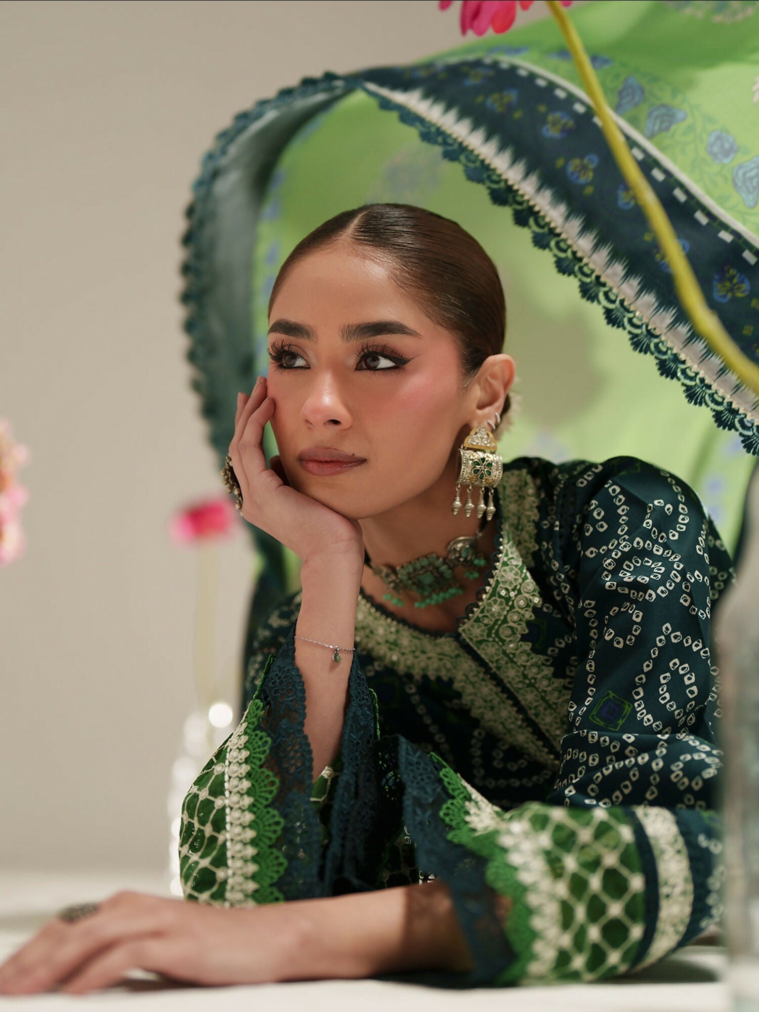 Binilyas Jojo Summer'26 Lawn Embroidered Unstitched 3-Piece Suit-87B