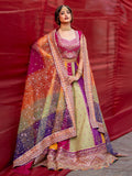 Binilyas Sona Gachi Formals Organza Embroidered Unstitched 2-Piece Suit-D-607