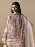 Zara ShahJahan Satori'26 Lawn Embroidered Unstitched 3-Piece Suit-Akahana-D11