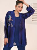 Ruby's Couture The Luxe Edit Sheesha Silk Embellished Stitched 3-Piece Suit-Noura