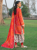Binilyas Naqsh Naaz Lawn Embroidered Unstitched 3-Piece Suit-2084 - A
