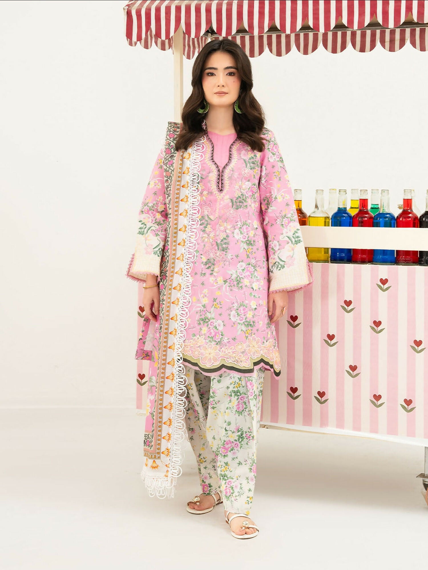 Mahnur Anaya Lawn Vol-1 Embroidered Stitched 3-Piece Suit-ANA-015
