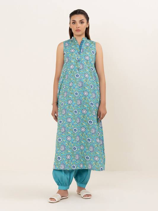 Sapphire Lawn Printed Unstitched 2-Piece Suit
