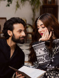 Mahnur Gulzar Viscose Embroidered Unstitched 3-Piece Suit - G - 04