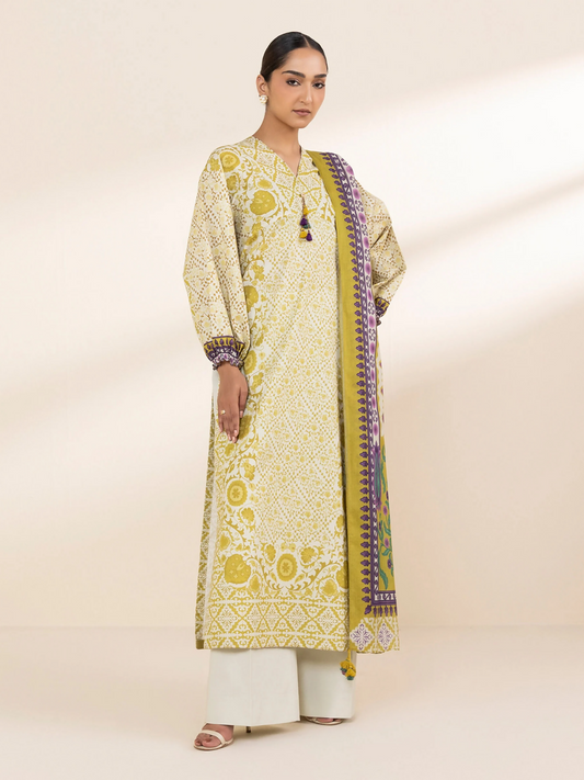 Sapphire Lawn Printed Unstitched 2-Piece Suit