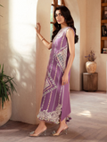 Binilyas Mehroze Luxury Lawn Embroidered Unstitched 3-Piece Suit-96 - A