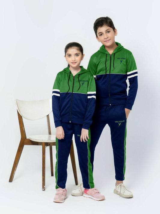 Velvour Fleece Hooded Tracksuit-VWT08-E