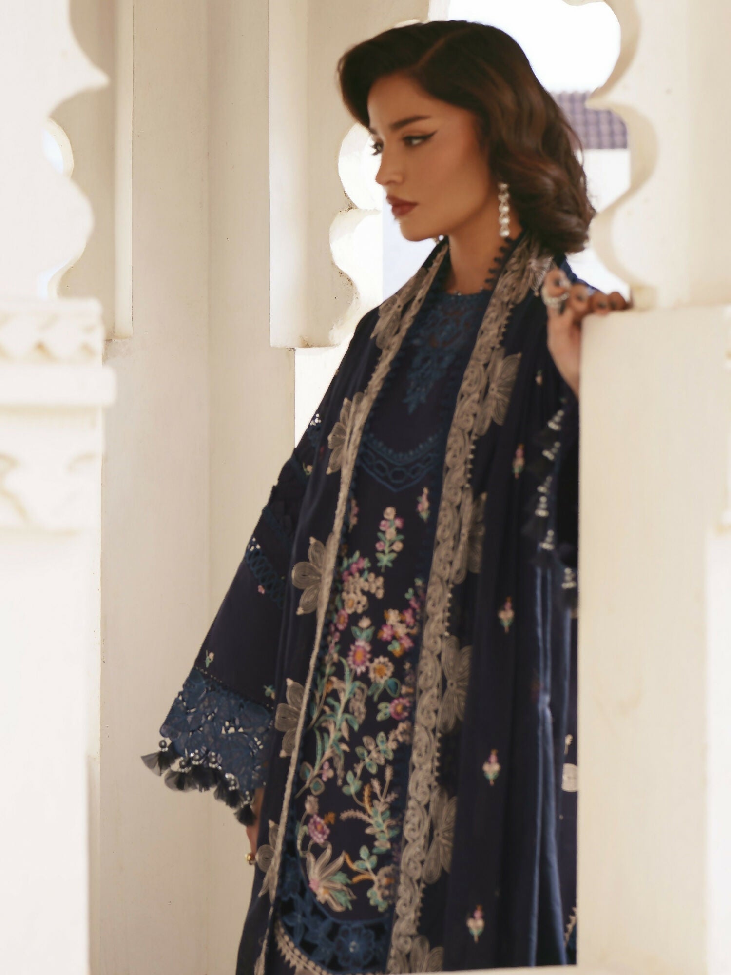 Parishay Shangrila Lawn Embroidered Unstitched 3-Piece Suit-SLA-01