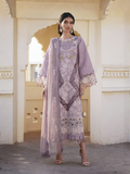 Parishay Shangrila Lawn Embroidered Unstitched 3-Piece Suit-SLA-09