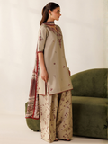 Panache Apparel Mistfall Vol II Cotton Embroidered Stitched Suit-Liora