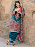 Binilyas Naqsh Naaz Lawn Embroidered Unstitched 3-Piece Suit-2083 - B
