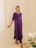 Mahnur Lawn Embroidered Stitched 2-Piece Suit-Petalina