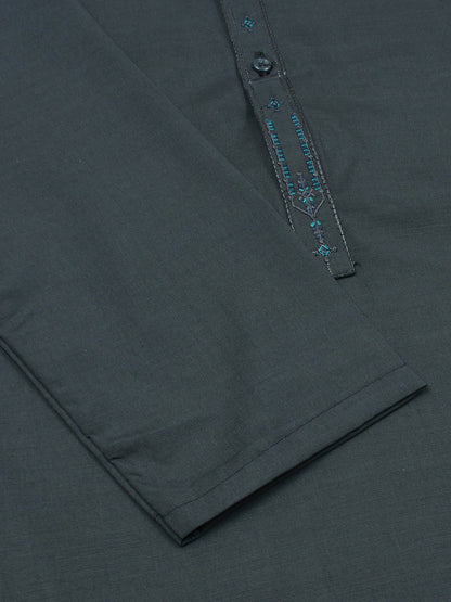 Velvour Boys Cotton Embroidered Stitched Shalwar Kameez-VB174-C