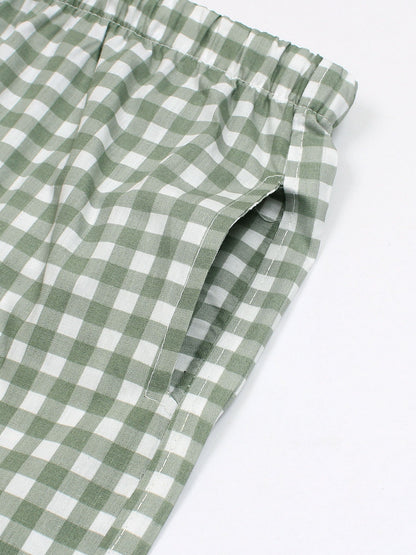 Velvour Soft Linen Printed Co-Ord Set-VC33