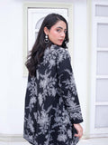 Black Rabazka Lawn Printed Co-Ord Set-10