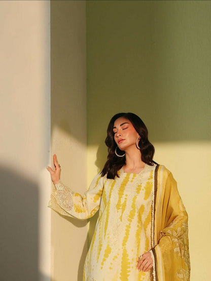 Mahnur Anaya Summer Vol 2 Lawn Embroidered Unstitched 3-Piece Suit-AN-2-13