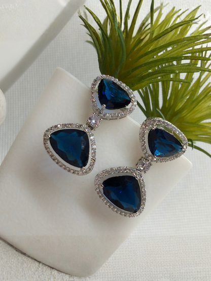 H&A Jewellery One Carat Earrings