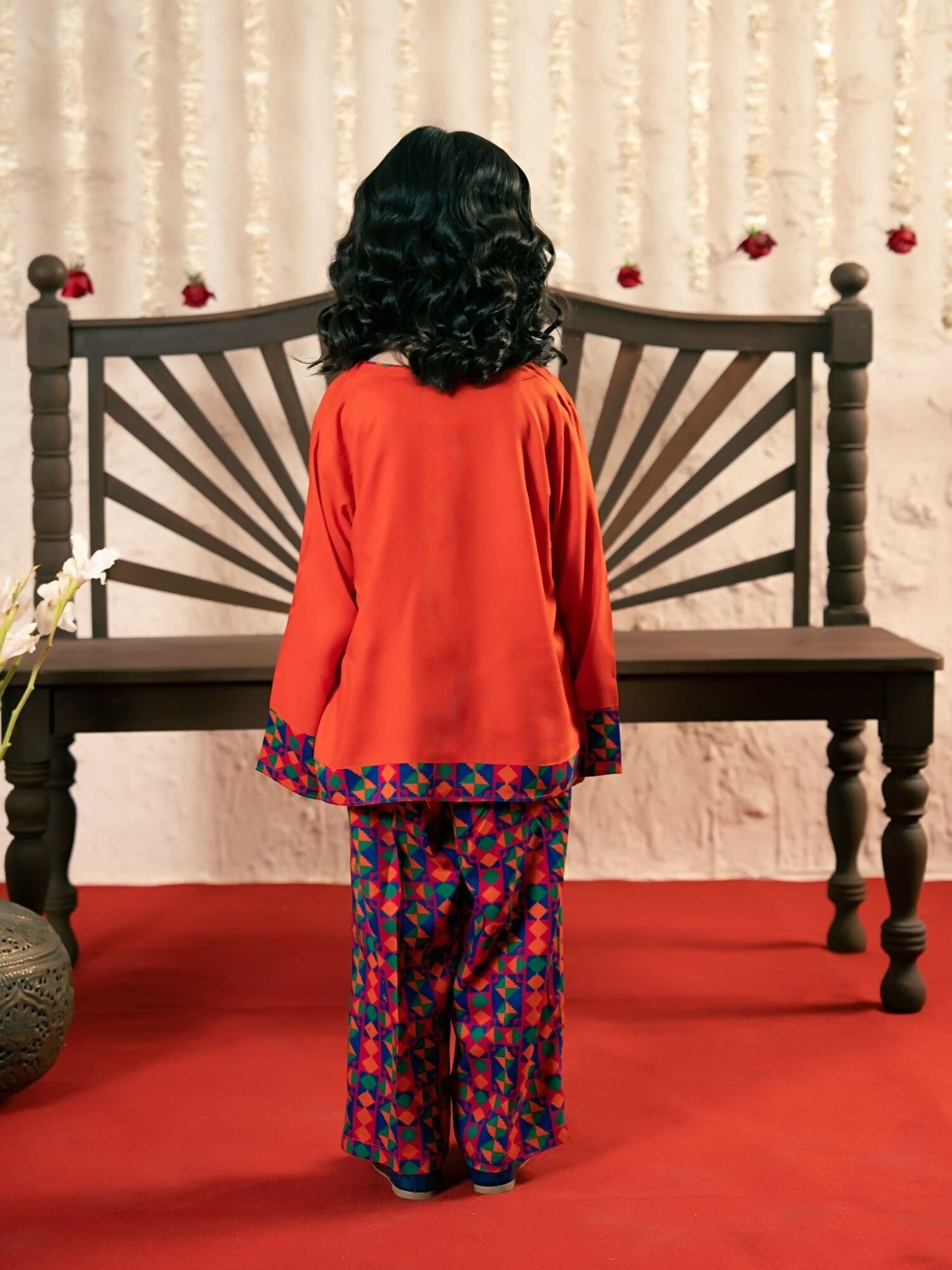 Velvour Girls Cotton Printed Co-Ord Set-VG187-A